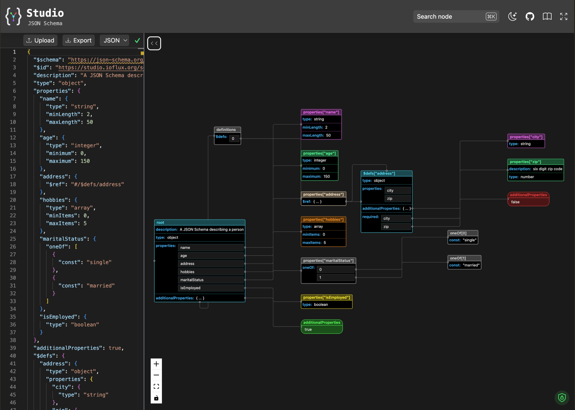 studio-json-schema