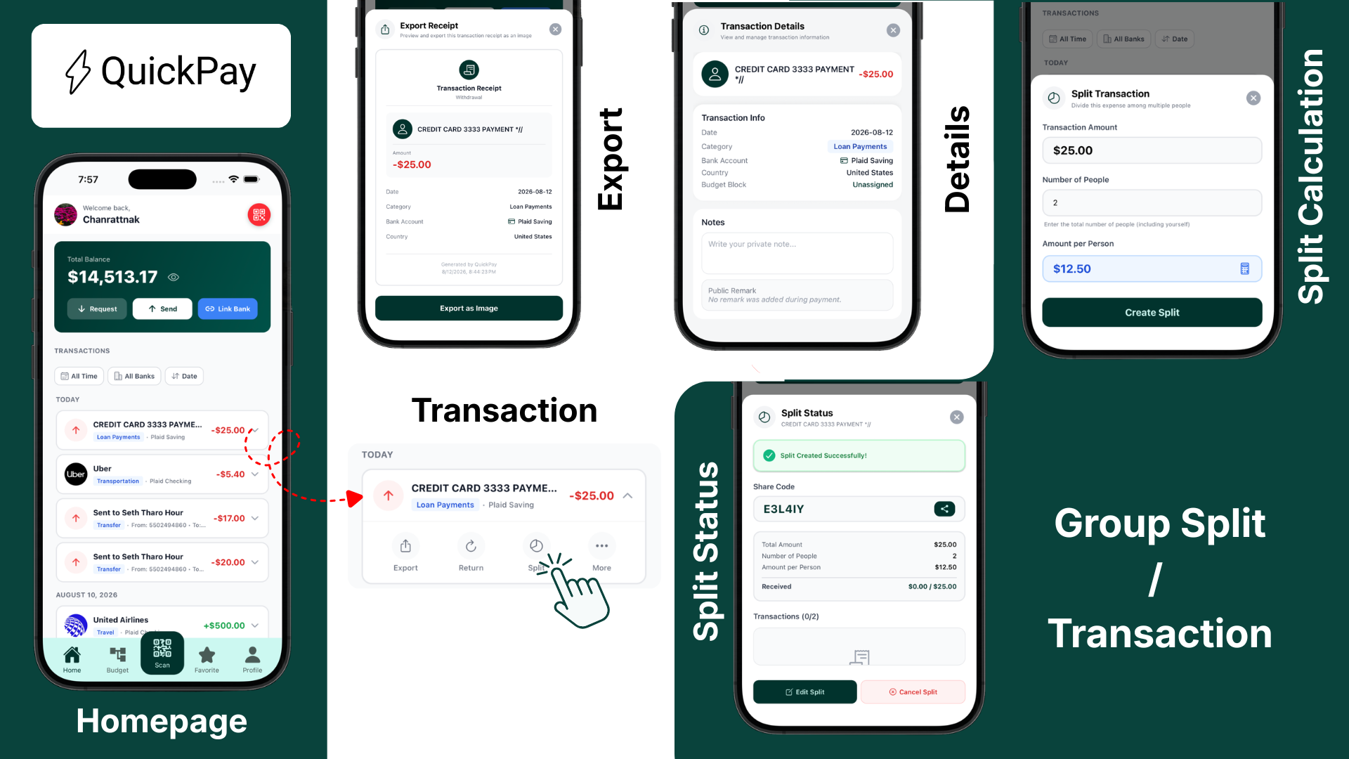 QuickPay Mobile App